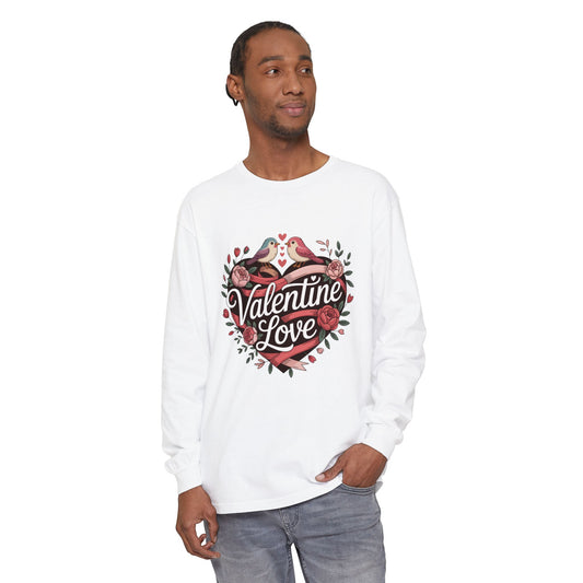 Valentine Love Heart Long Sleeve Tee