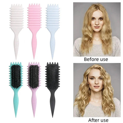 CurlEase Brush: Perfect Curls Comb