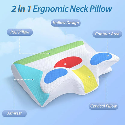 CloudEase Cervical Pillow for Neck Pain