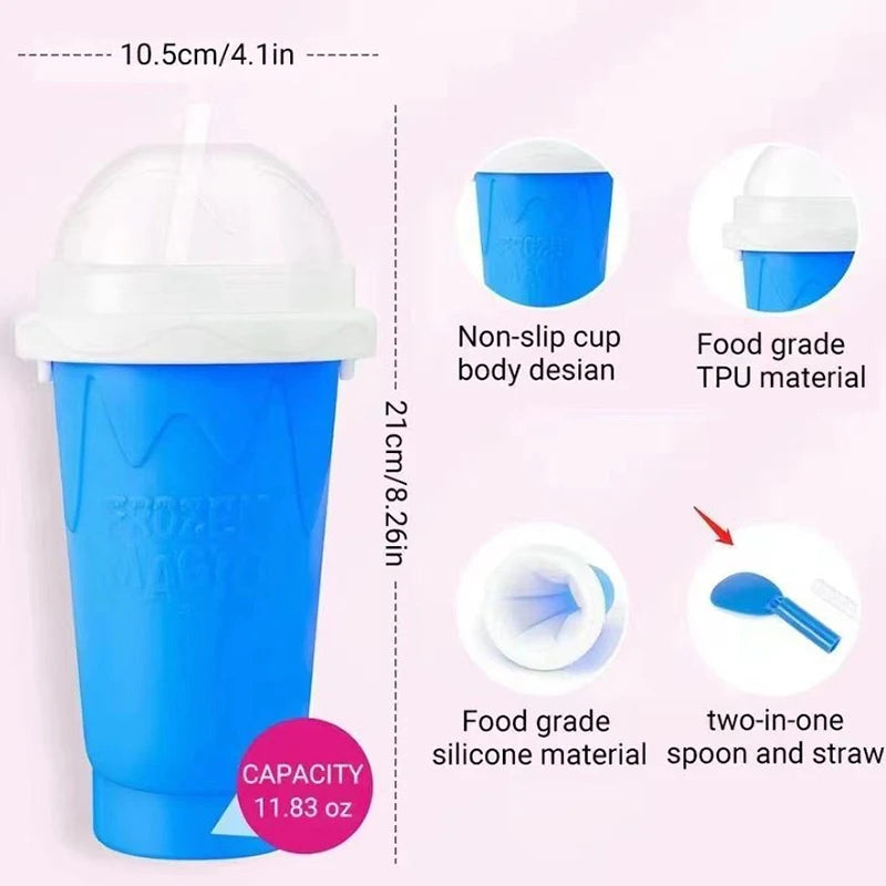 ChillMagic Squeeze Cup Slushy Maker