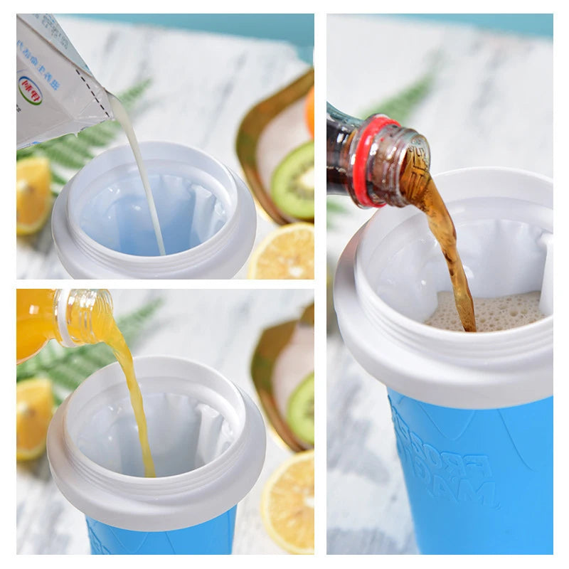 ChillMagic Squeeze Cup Slushy Maker