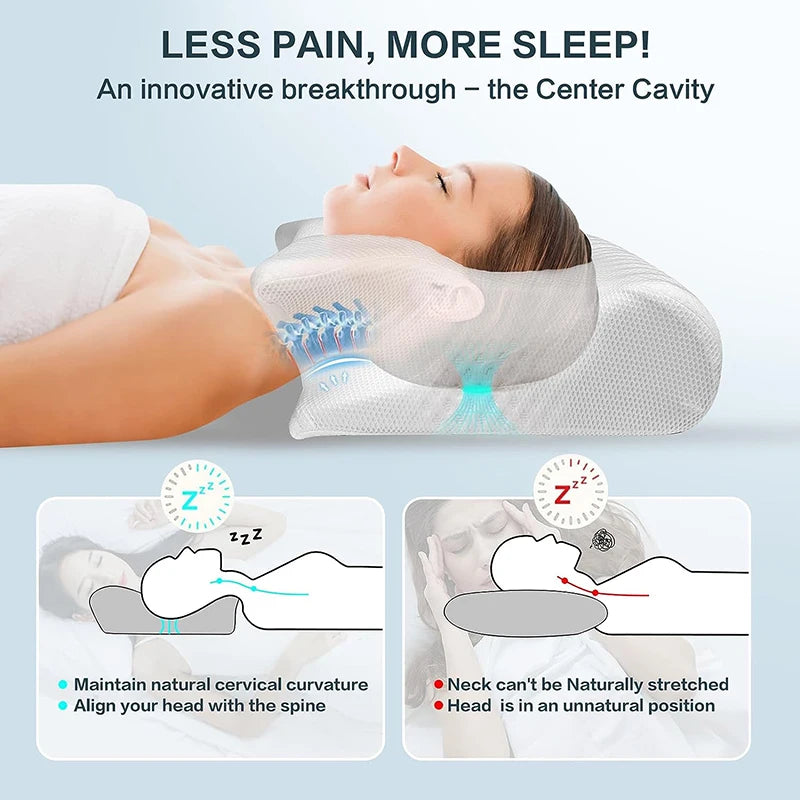 CloudEase Cervical Pillow for Neck Pain