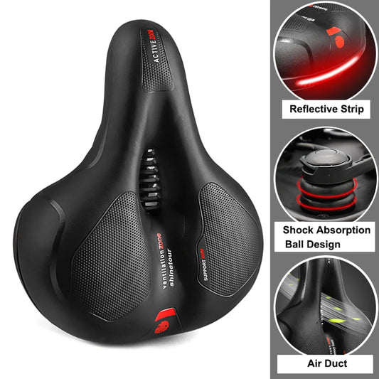 ComfyRide Breathable Bike Saddle